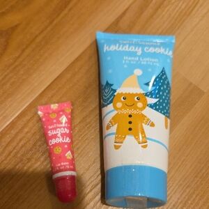 Holiday Cookie Hand Lotion and Lip Balm Set